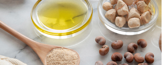 Baobab serum with natural earthy scent and vitamin-rich formula