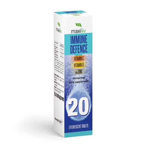 Maxiliv Immune Defence - Effervescent Supplement