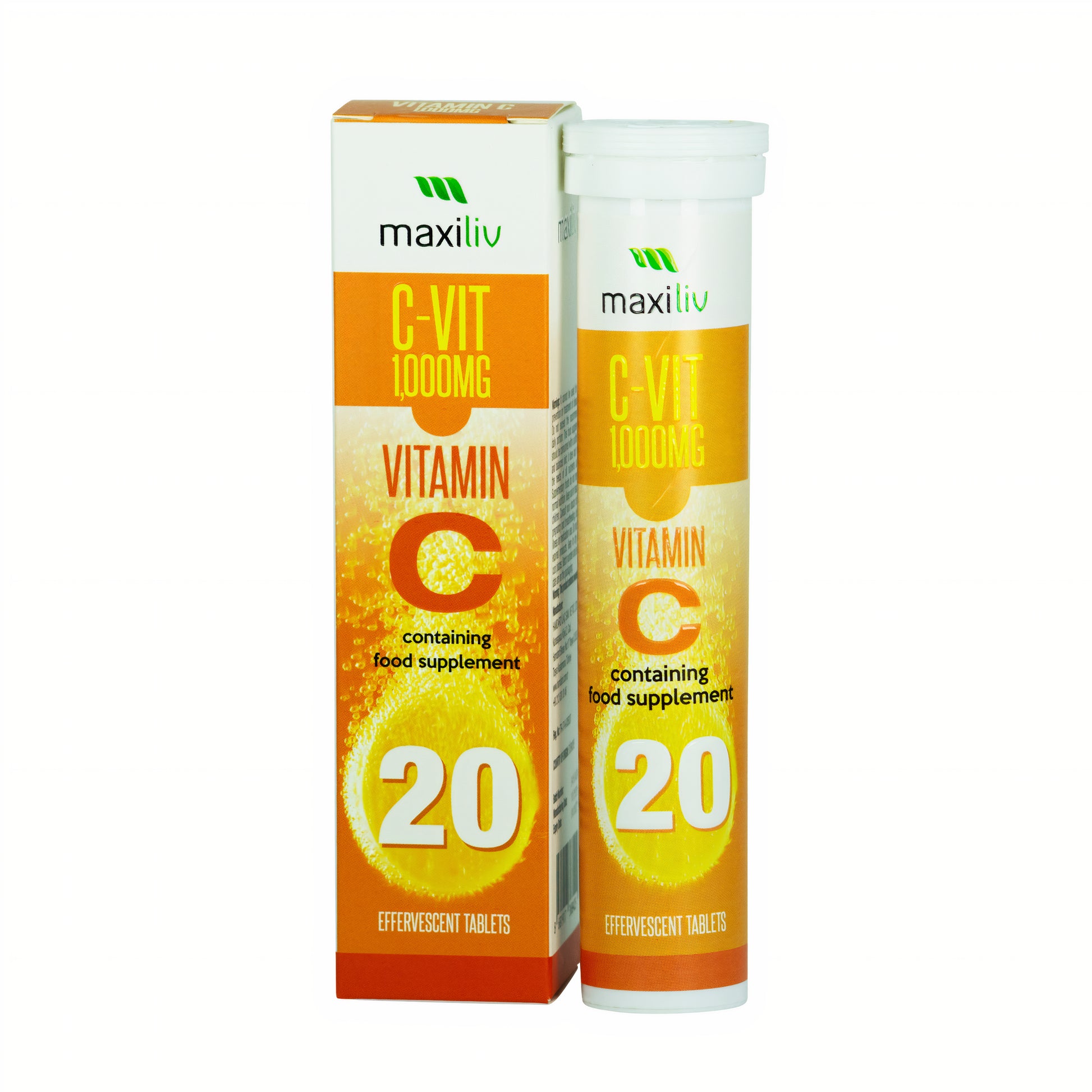 Maxiliv Vitamin C Immunity Booster Tablets 