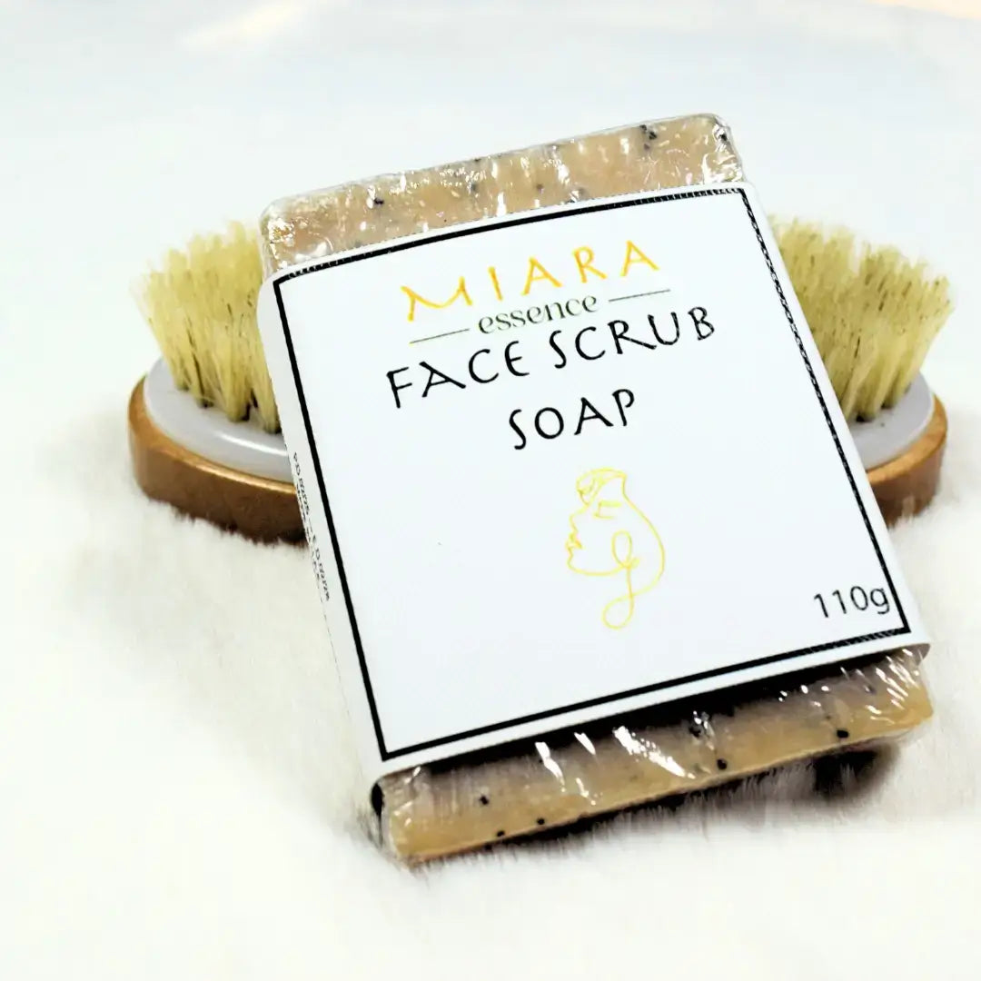 Natural Face Scrub Soap for Exfoliating Soap 