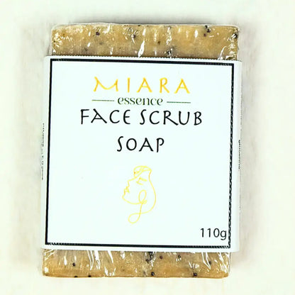 Exfoliating Soap| Miara Essence Natural Face Scrub Soap 