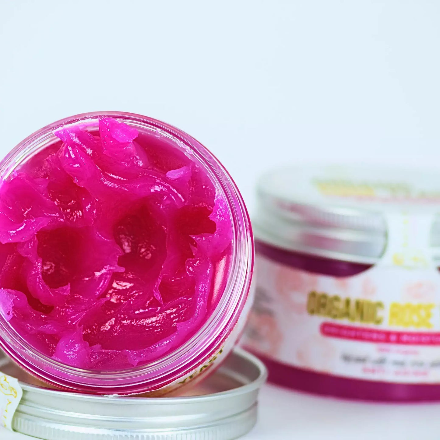 Rose infused face cream for dry skin