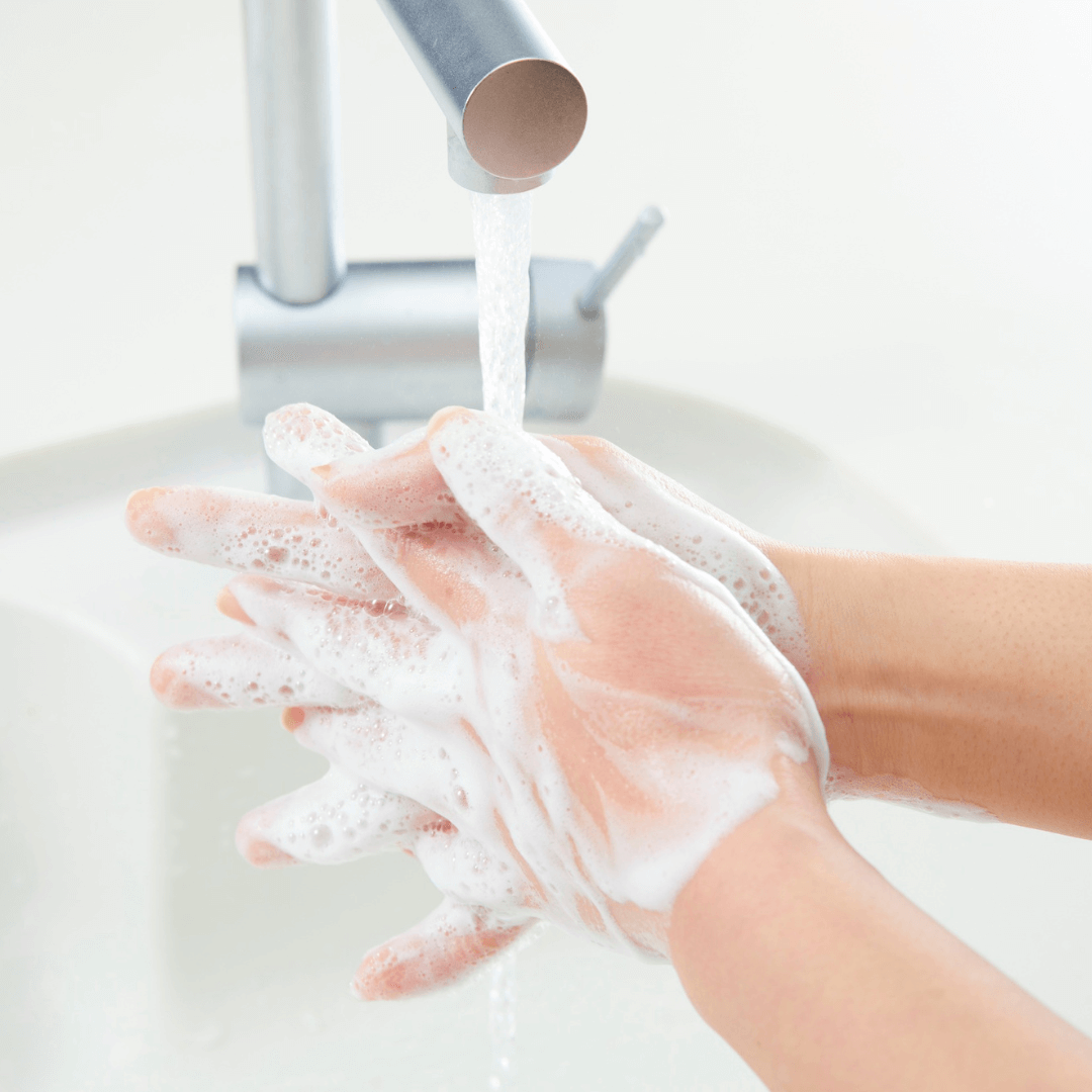 Lathering Rice Powder soap for sensitive skin and calming baths